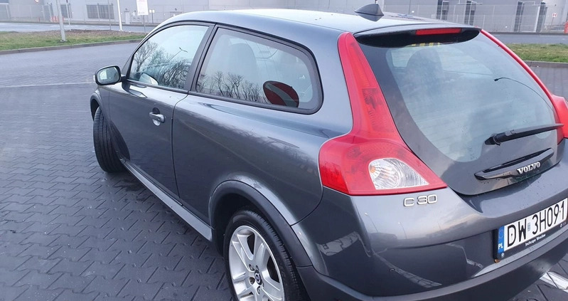 Volvo C30 cena 16500 przebieg: 186000, rok produkcji 2007 z Wrocław małe 121